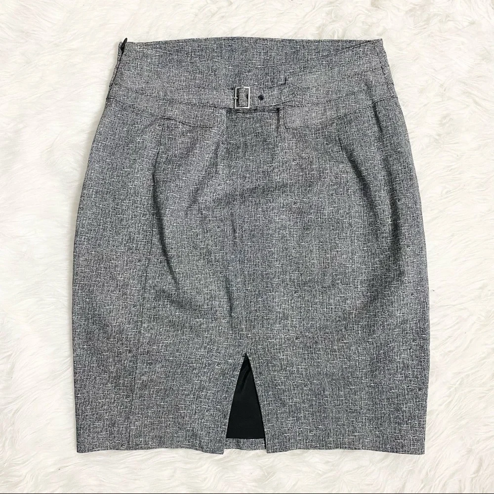 EXPRESS Gray Pencil Skirt